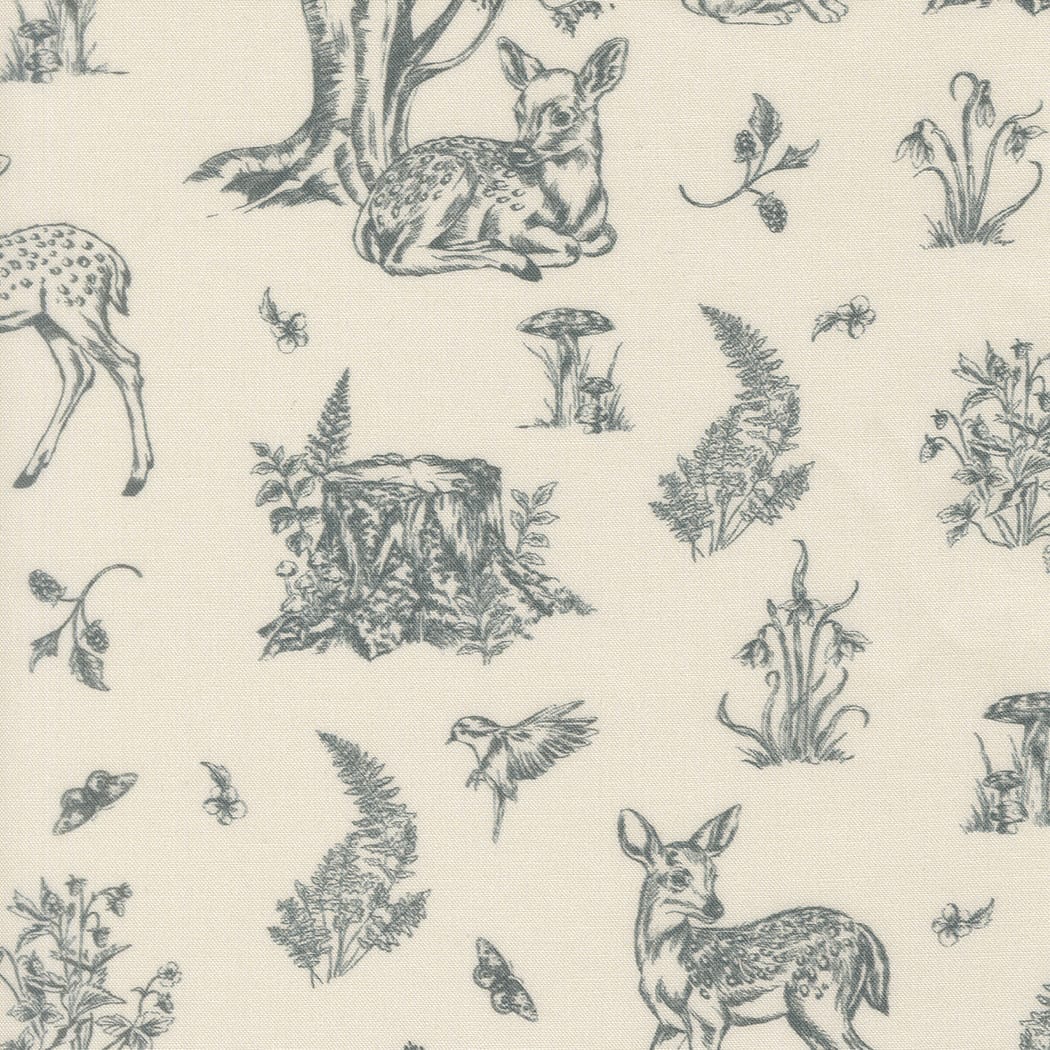 Blue Childrens Moda Fabric Moda Fable and Fern - The Sewing Studio