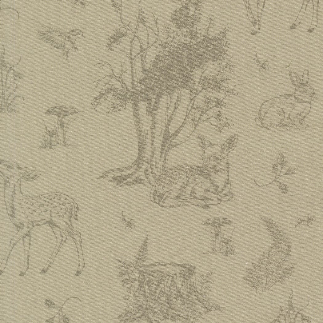 Green Childrens Moda Fabric Moda Fable and Fern - The Sewing Studio
