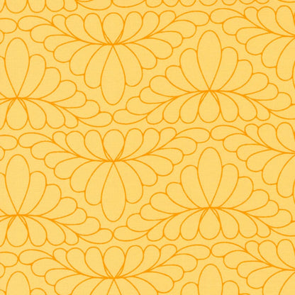 Yellow Blender Moda Fabric Moda Rainbow Sherbet Fabric - The Sewing Studio