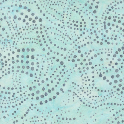 Blue Hand Dyed, Spots and Dots Moda Fabric Moda Blue Ridge Batiks - The Sewing Studio