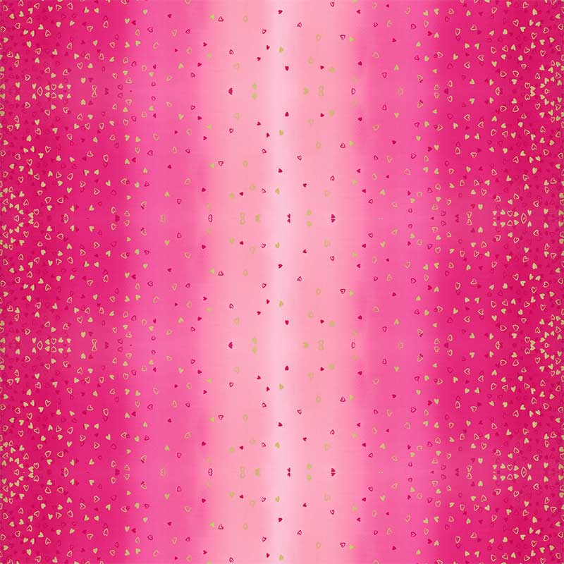 Moda Fabric Moda I Heart Ombre Metallic  - The Sewing Studio