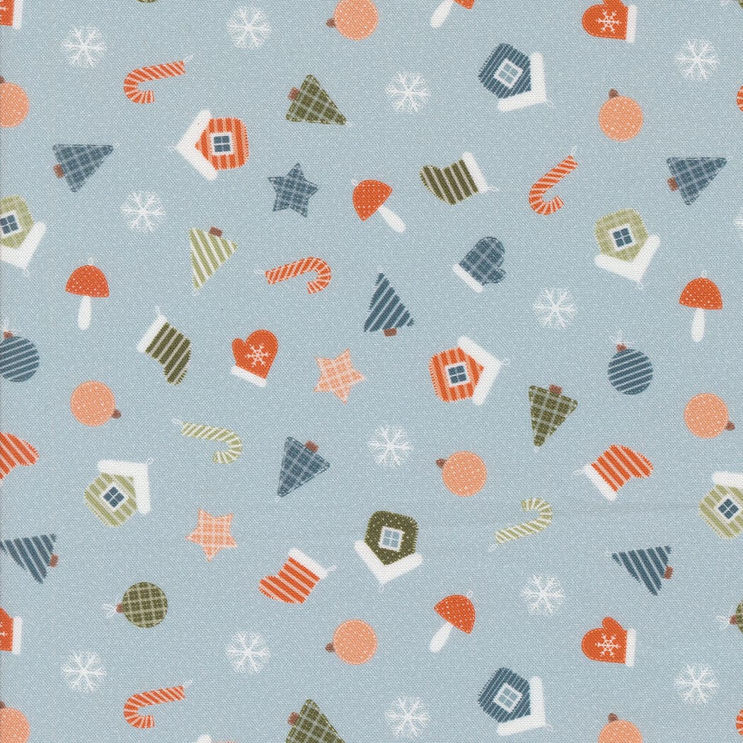 Moda Fabric Moda Purrfect Christmas  - The Sewing Studio