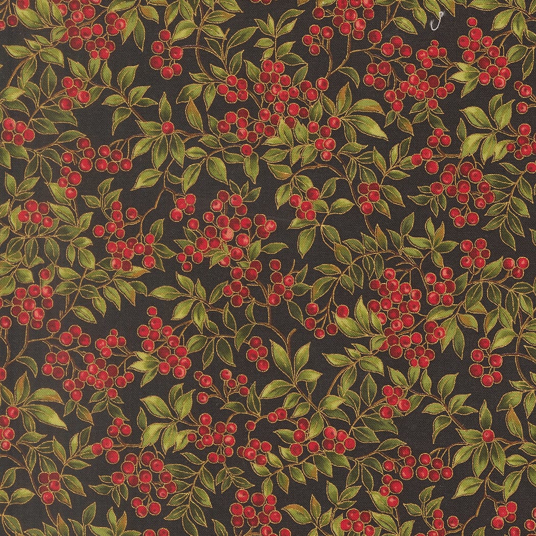 Moda Fabric Moda Merry Manor Metallic 2025  - The Sewing Studio