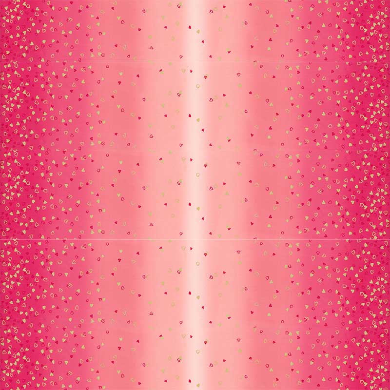 Moda Fabric Moda I Heart Ombre Metallic  - The Sewing Studio