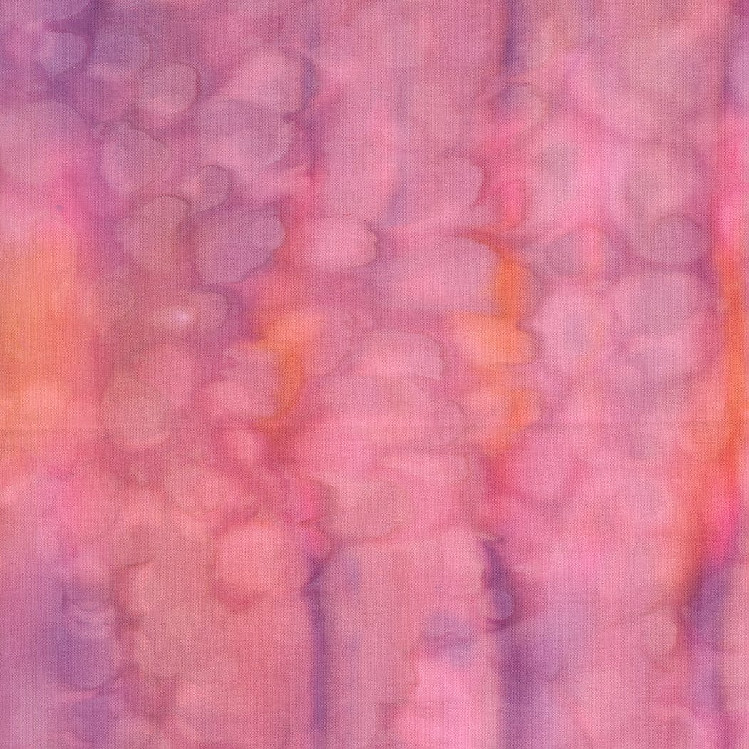 Pink Hand Dyed Moda Fabric Moda Mermaid Batiks Fabric - The Sewing Studio