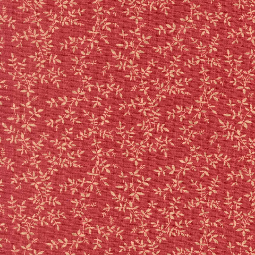 Red Floral Moda Fabric Moda Le Jardin Rouge - The Sewing Studio