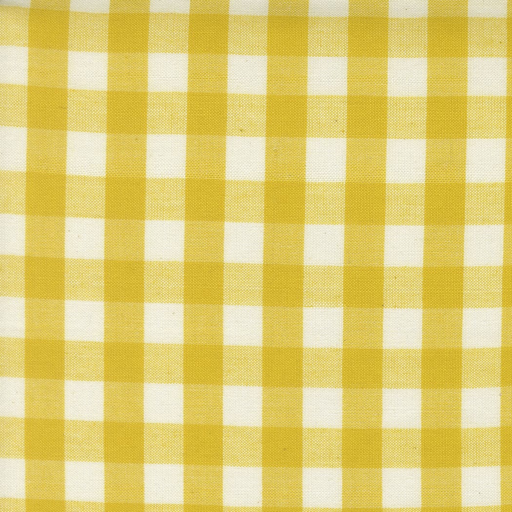 Yellow Checks Moda Fabric Moda Popcorn Wovens - The Sewing Studio