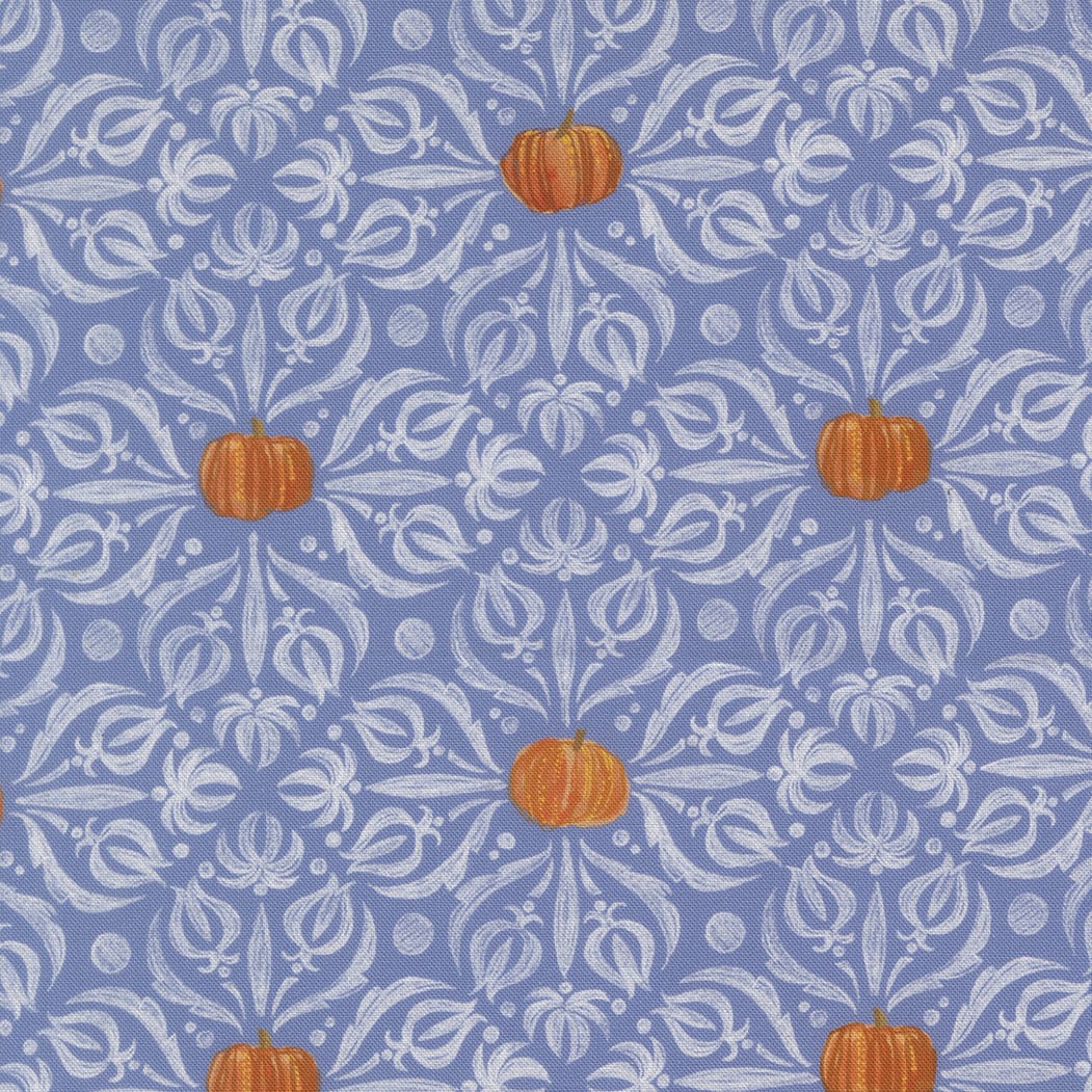 Blue Halloween Moda Fabric Moda Coven - The Sewing Studio