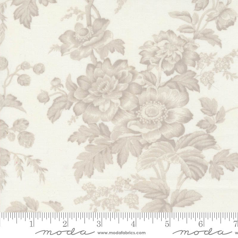 Moda Fabric Moda 3 Sisters Favorites Vintage Linens Sisters Floral Cream 44360-11  - The Sewing Studio