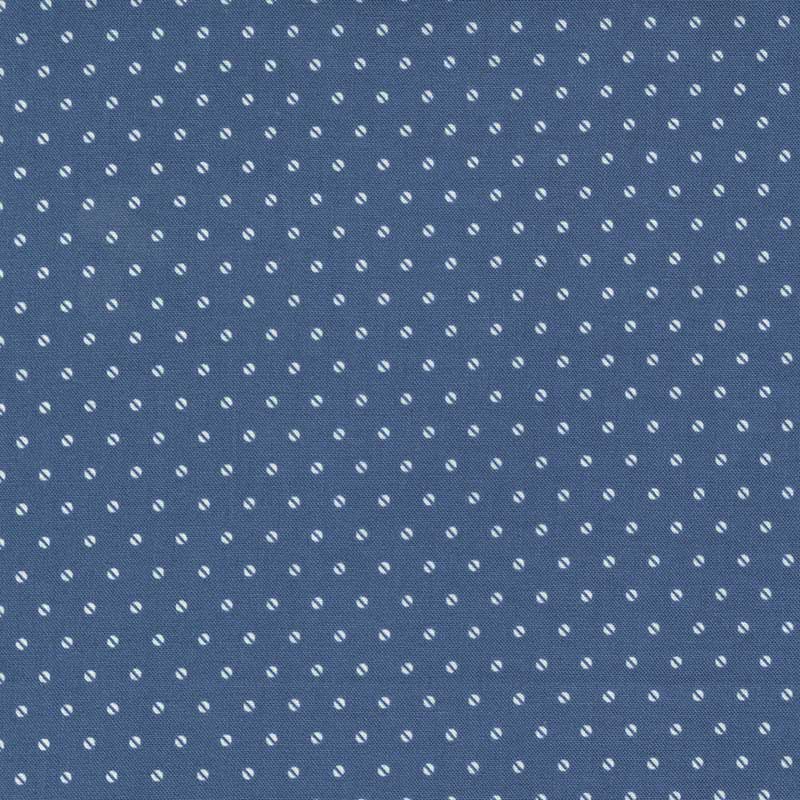 Moda Fabric Moda Blueberry Delight Berry Dots Blueberry 3039-19  - The Sewing Studio