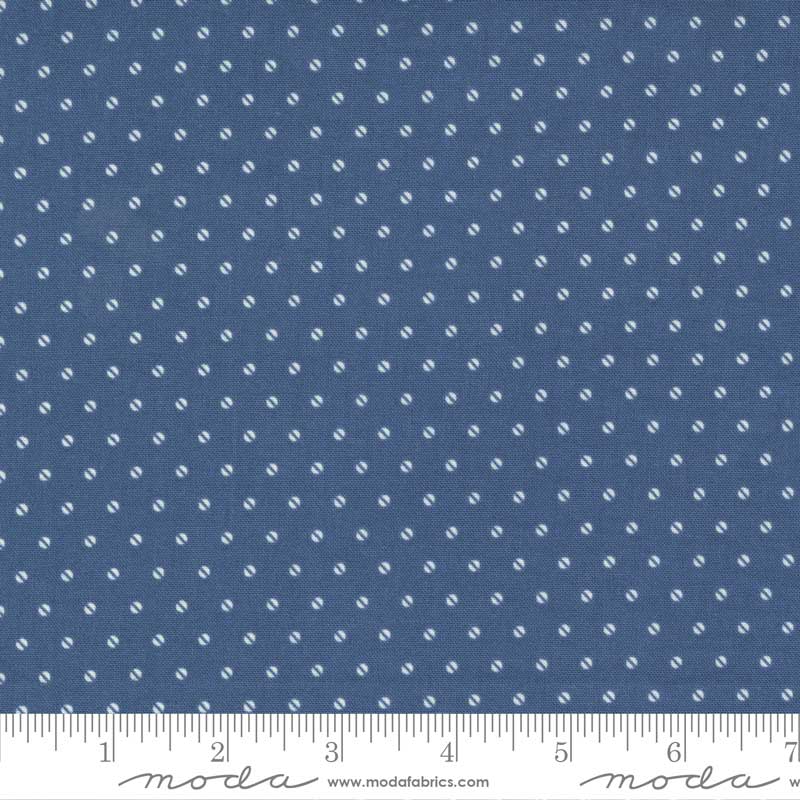 Moda Fabric Moda Blueberry Delight Berry Dots Blueberry 3039-19  - The Sewing Studio