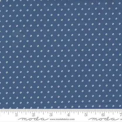 Moda Fabric Moda Blueberry Delight Berry Dots Blueberry 3039-19  - The Sewing Studio