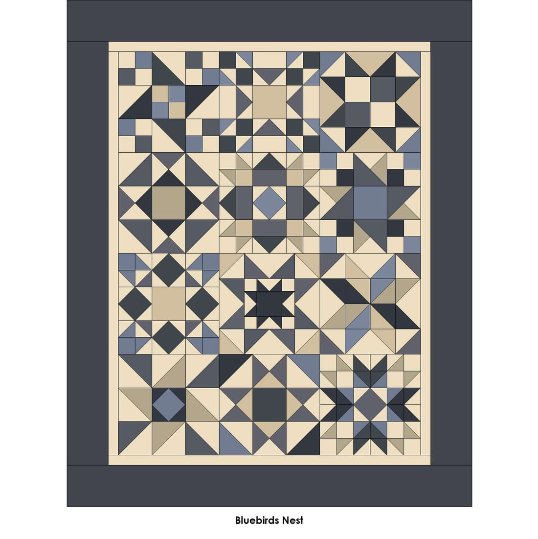 Moda Fabric Moda Bluebirds Nest Quillow Bundle - The Sewing Studio