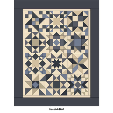 Moda Fabric Moda Bluebirds Nest Quillow Bundle  - The Sewing Studio for sale UK - The Sewing Studio