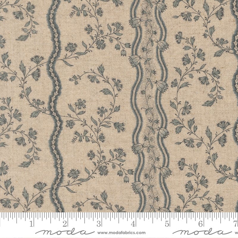 Moda Fabric Moda Fleur De Paris Linen  - The Sewing Studio