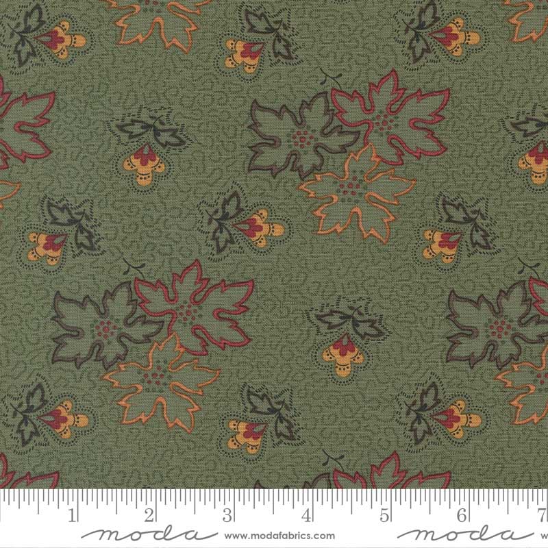Moda Fabric Moda Fluttering Leaves  - The Sewing Studio
