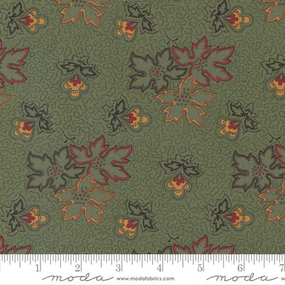 Moda Fabric Moda Fluttering Leaves  - The Sewing Studio