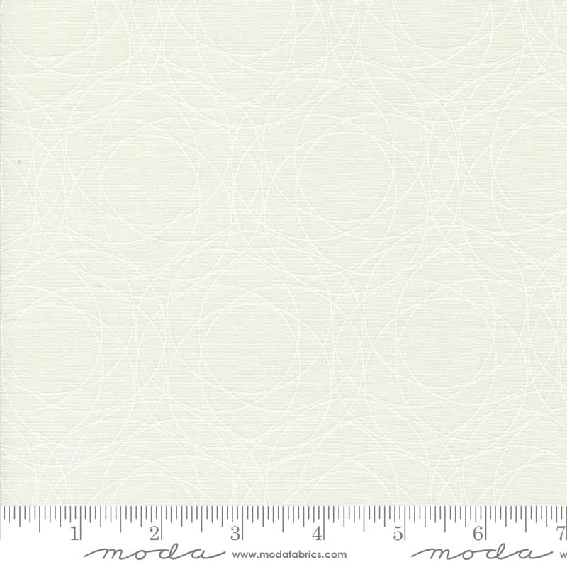 Moda Fabric Moda Shimmer Crystals Ivory 1843-12  - The Sewing Studio