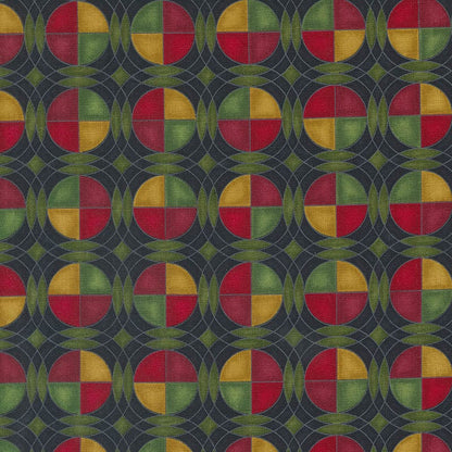 Moda Fabric Moda Twelve Days Eclipse Stained Glass Onyx 6953-19  - The Sewing Studio
