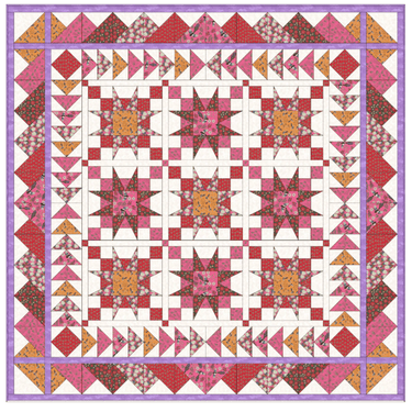 Moda Fabric Norwegian Forest Dream Quilt Top Bundle  - The Sewing Studio for sale UK - The Sewing Studio