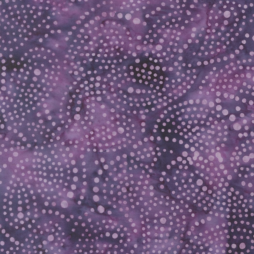 Purple Hand Dyed Moda Fabric Moda Mermaid Batiks Fabric - The Sewing Studio