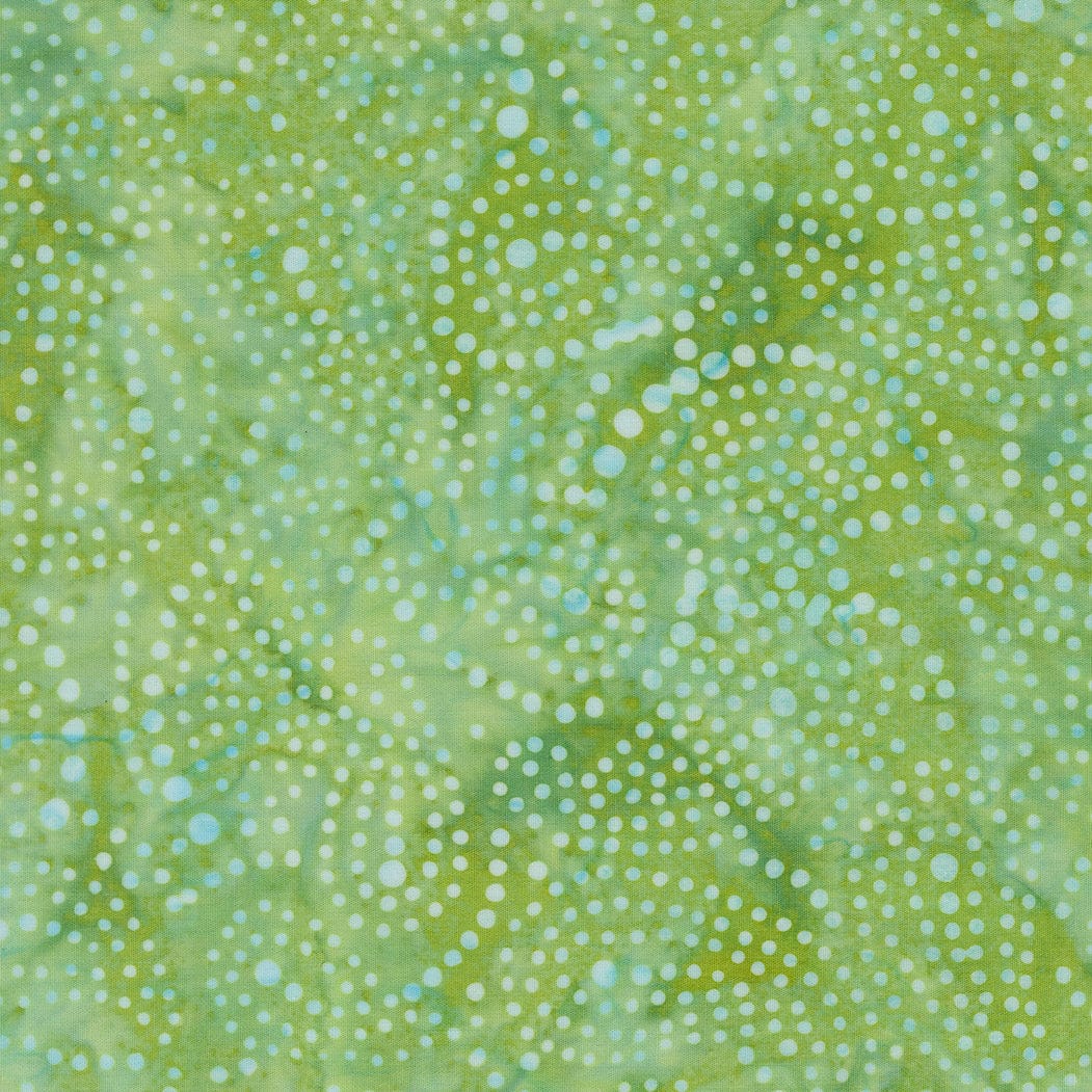 Green Hand Dyed Moda Fabric Moda Mermaid Batiks Fabric - The Sewing Studio