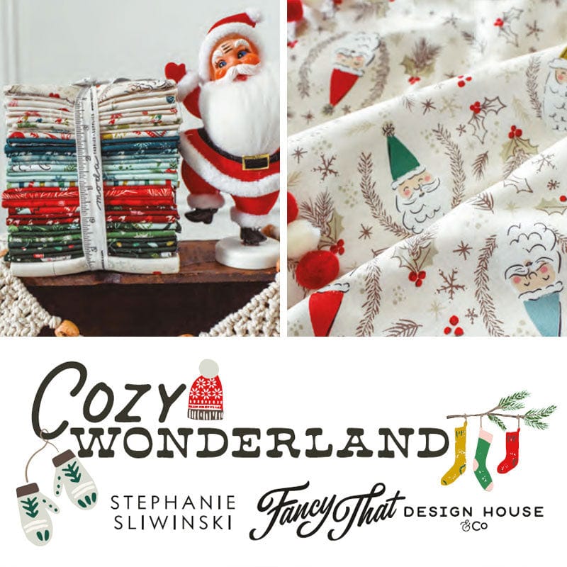 Moda Fabric Panels & Labels Moda Cozy Wonderland Fabric Panel 45599-11  - The Sewing Studio