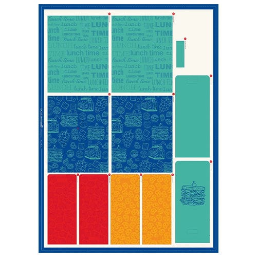 Moda Fabric Panels & Labels Moda Cut Sew Create - Lunch Bag Panel  - The Sewing Studio