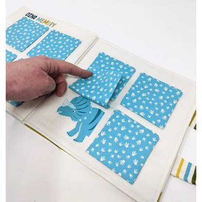 Moda Fabric Panels & Labels Moda Fabric Stomp Stomp Roar Activity Book Fabric Panel 20826 11  - The Sewing Studio