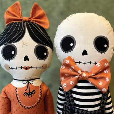 Moda Fabric Panels & Labels Moda Home Sweet Haunt Cut and Sew Skelly Doll 36 x 44 Inch Panel 20920 11  - The Sewing Studio for sale UK - The Sewing Studio