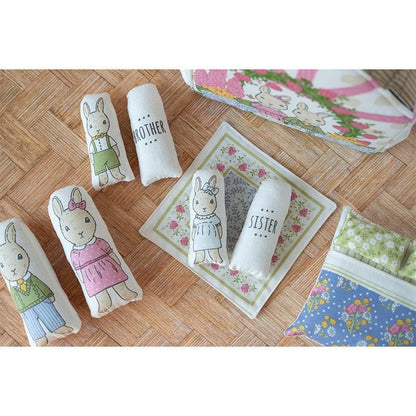 Moda Fabric Panels & Labels Moda My Secret Garden Bunny Cottage Panel - The Sewing Studio