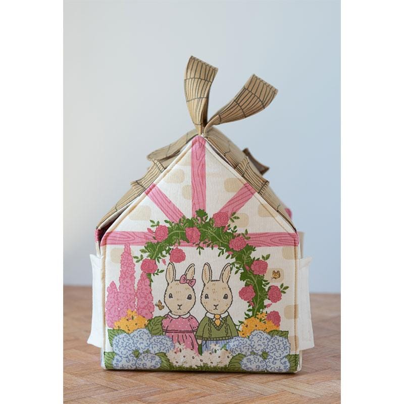 Moda Fabric Panels & Labels Moda My Secret Garden Bunny Cottage Panel - The Sewing Studio
