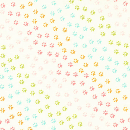 Multi-coloured Dogs and Cats Moda Fabric Moda Here Kitty Kitty - The Sewing Studio