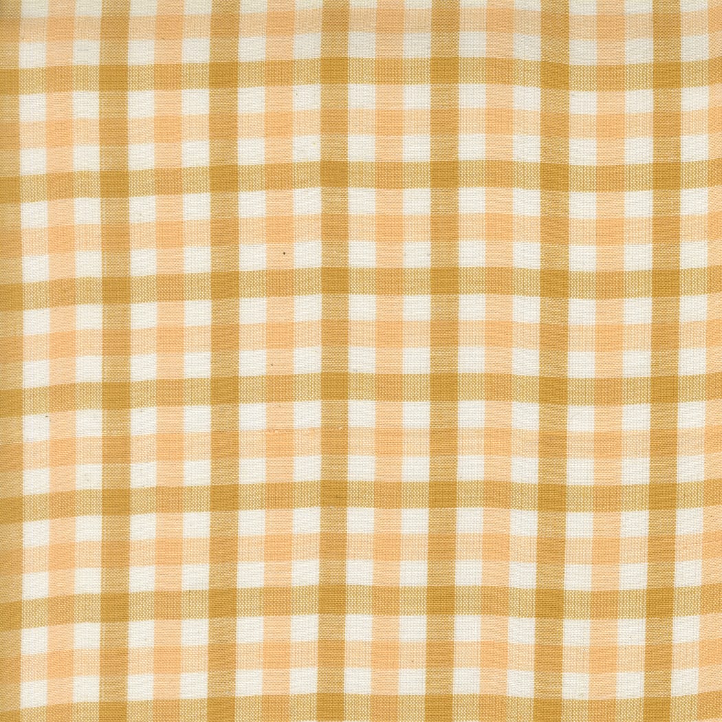 Orange Checks Moda Fabric Moda Popcorn Wovens - The Sewing Studio