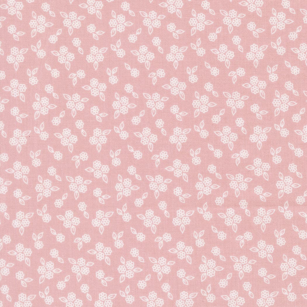 Purple Floral Moda Fabric Moda Pastel Prairie - The Sewing Studio