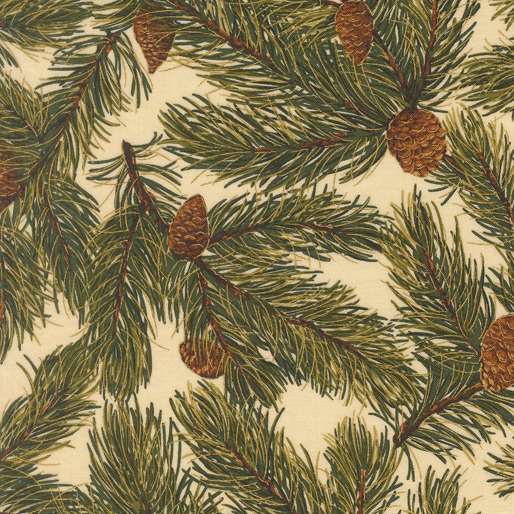 Moda Fabric Moda Merry Manor Metallic 2025  - The Sewing Studio