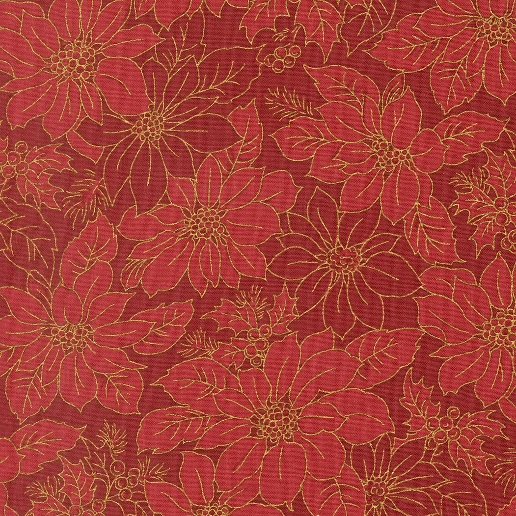 Moda Fabric Moda Merry Manor Metallic 2025  - The Sewing Studio