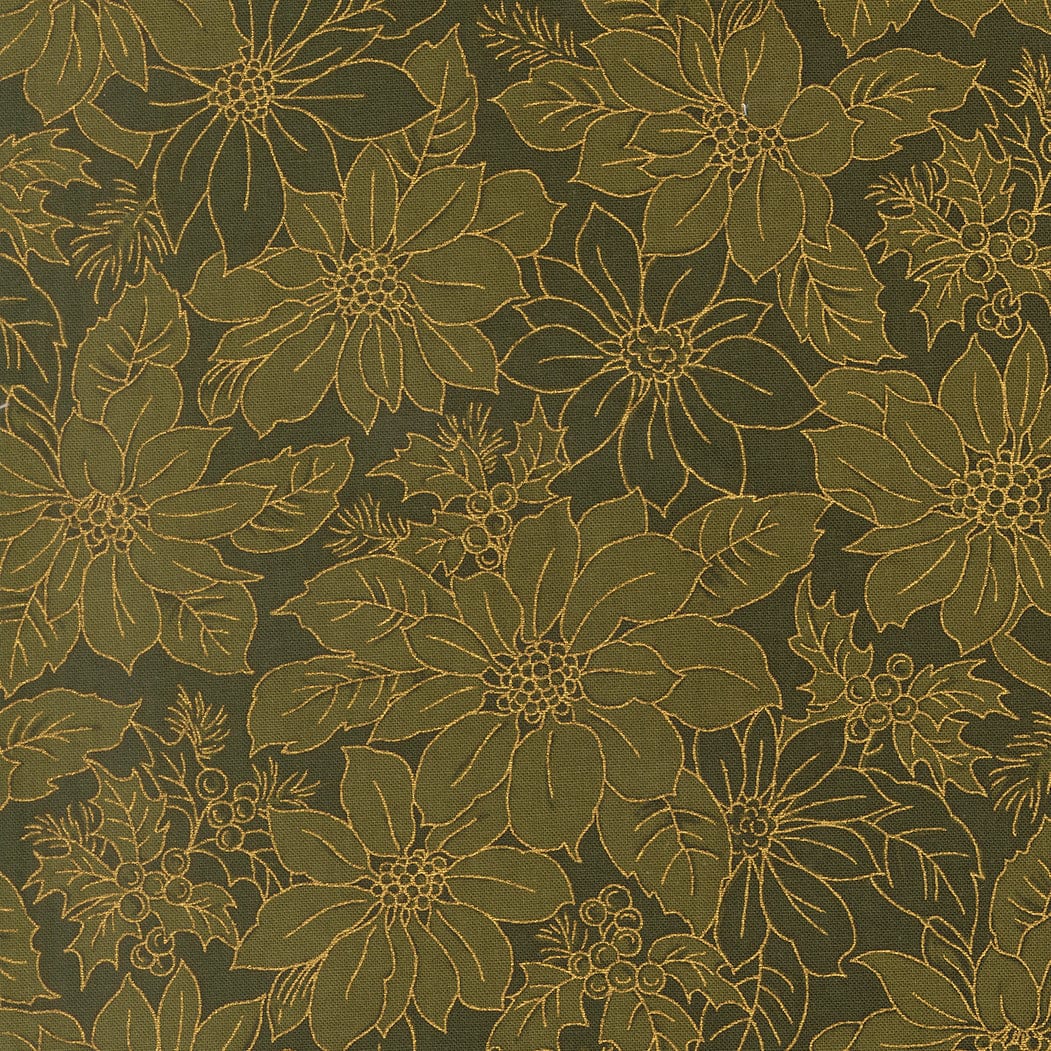 Moda Fabric Moda Merry Manor Metallic 2025  - The Sewing Studio