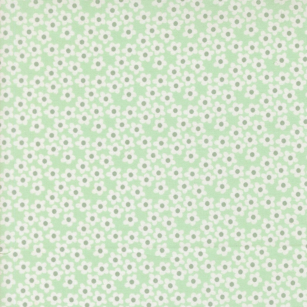 Blue Floral Moda Fabric Moda Popcorn - The Sewing Studio
