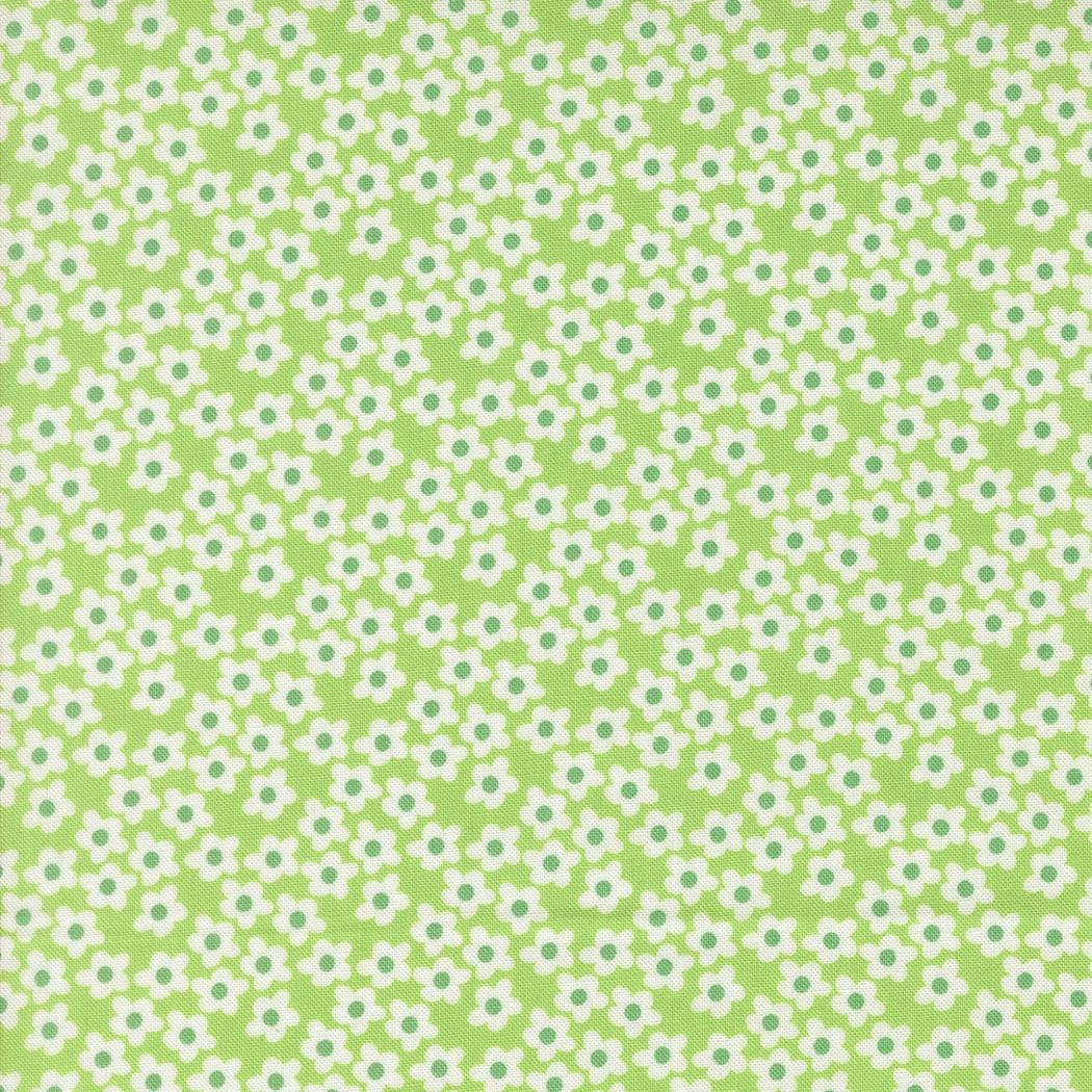 Green Floral Moda Fabric Moda Popcorn - The Sewing Studio