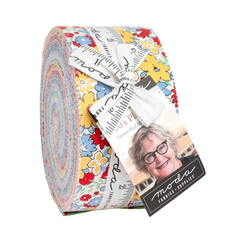 Moda Fabric Pre Cuts Moda 30s Playtime 2025 Jelly Roll  - The Sewing Studio