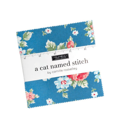 Moda Fabric Pre Cuts Moda A Cat Named Stitch Charm Pack  - The Sewing Studio