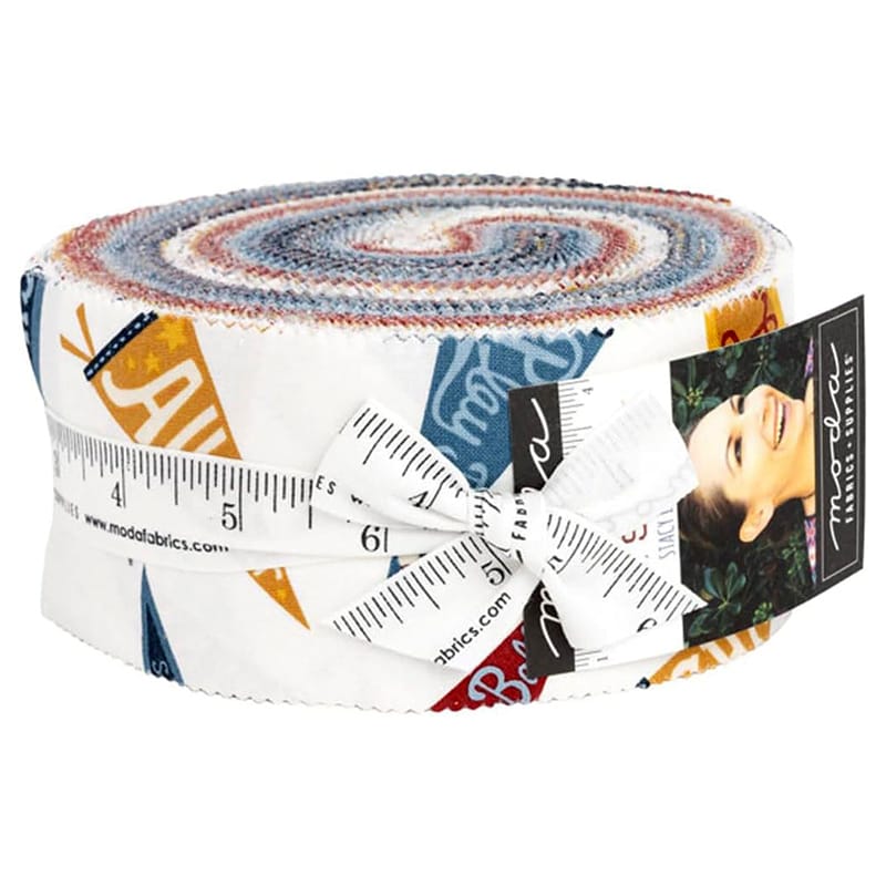Moda Fabric Pre Cuts Moda All Star Jelly Roll - The Sewing Studio