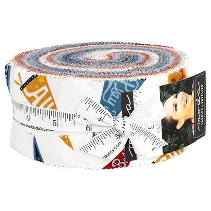 Moda Fabric Pre Cuts Moda All Star Jelly Roll - The Sewing Studio