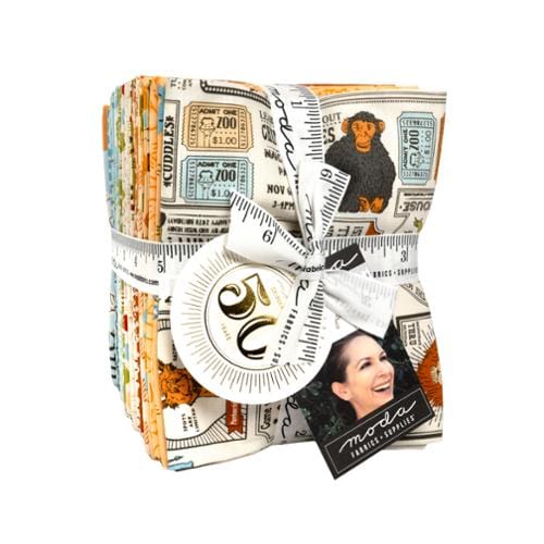 Moda Fabric Pre Cuts Moda Animal Park Fun Fat Quarter Bundle 27 Pieces  - The Sewing Studio