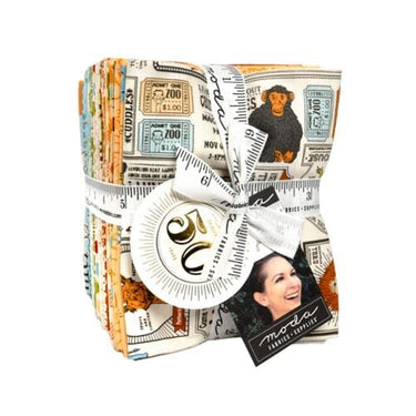 Moda Fabric Pre Cuts Moda Animal Park Fun Fat Quarter Bundle 27 Pieces  - The Sewing Studio for sale UK - The Sewing Studio