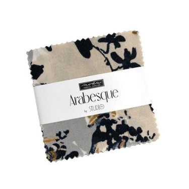 Moda Fabric Pre Cuts Moda Arabesque Mini Charm  - The Sewing Studio for sale UK - The Sewing Studio