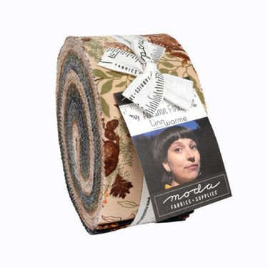 Moda Fabric Pre Cuts Moda Autumn Forest Jelly Roll  - The Sewing Studio for sale UK - The Sewing Studio