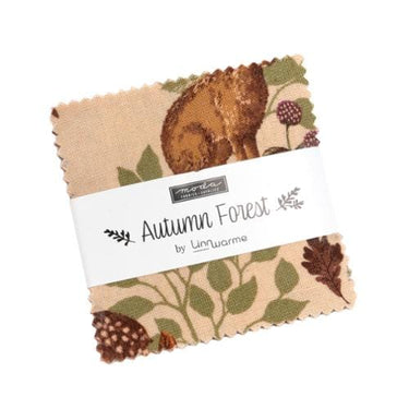 Moda Fabric Pre Cuts Moda Autumn Forest Mini Charm  - The Sewing Studio for sale UK - The Sewing Studio