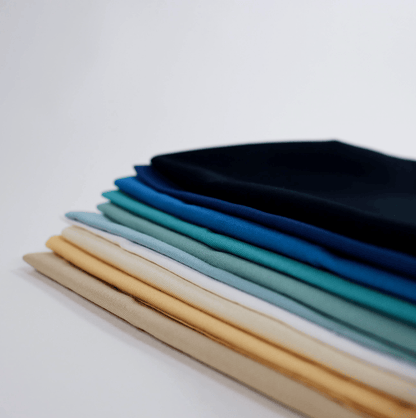 Moda Fabric Pre Cuts Moda Bella Solids Cornish Beach 10 Piece Fat Quarter Bundle - The Sewing Studio